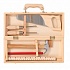 Чемоданчик плотника с 6 инструментами  - миниатюра №1